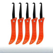 5pcs Ergonomic Hook Knife Weed Removal Tool Set, Foldable Garden and Lawn Gap Cleaner with Non‑Slip Grip