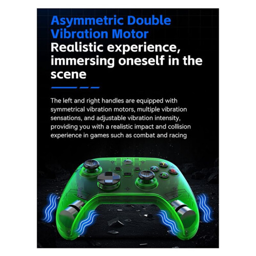 Para   1/2 Controller G6 Double Hall Wireless  Gamepads para  Pro Console Control Joystick B 2