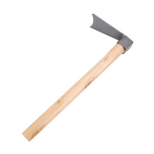 Garden Hand Hoe with AntiSlip Wooden Handle, Lightweight Small Garden Hoe for Precise Weeding and Outdoor Use