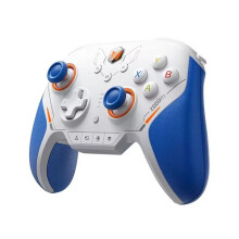 BIGBIG WON 2 Pro Manette de Jeu Sans Fil Taux de Retour de 2000 Hz Contrôleurs Somatosensoriels APEX pour Android/IOS/NS/Steam Bleu