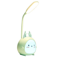 Cartoon Table Light Eye-Protection Cute Desk Light Reading Lamp USB Rechargeable Bedroom Children Table Light, Fawn