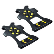 Professional Ice Snow Walking Shoes Spike Grip Protective Tool Shoes Covers Crampons Equipment for Camping Climbing S