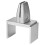 1 Pack Silver Sneeze Guard Clamp Support Office Desk Partition Holder Adjustable Table Securing Screen Clip 2