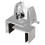 1 Pack Silver Sneeze Guard Clamp Support Office Desk Partition Holder Adjustable Table Securing Screen Clip 6
