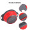 Red Collapsible Kitchen Colander Silicone Strainer Dishwasher Safe Approved 6