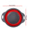Red Collapsible Kitchen Colander Silicone Strainer Dishwasher Safe Approved 8
