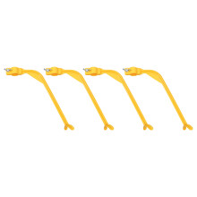 4Pcs Swing Trainer for Aids Beginner Gesture Alignment Training Correct Practice Guide Yellow