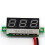 0V-100V 0,28 Polegadas Voltímetro Digital Medidor de Voltagem Volt Detector Monitor Tester Painel Carro Verde 5