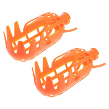 2pcs Fruit Picker Tool with Basket Cage, Reach Harvesting Device for Mangoes and Pears, NoBruise Design