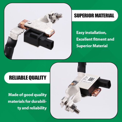 12V Negative Battery Sensor Cable Battery Terminal Clamp Clips  6C0915181D for  Fabia Mk3/ Toledo IV 2