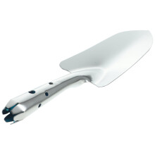 Stainless Steel Garden Trowel with Wooden Handle, Small Handheld Shovel for Transplanting and Potting