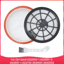 Set di Filtri per DD2650-1, DD2651-0, DD2651-1, DD2720 2620001, 2620002 Robot Aspirapolvere Strumento di Pulizia Delle Parti