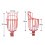 Fruit Picker Tool with Basket, Adjustable Telescopic Fruit Picker Pole 7.8ft for Apple Mango Orange 4