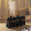 Train Shape Aromatherapy Essential Oil Diffuser Ultrasonic Cool Mist Air Humidifier with LED Lamp US Plug 4