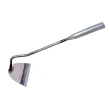 Ergonomic Long Handle Stainless Steel Garden Hoe for Weeding and Soil Loosening