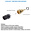 Engine Coolant Temperature Sensor Car Accessories for      80-14 TS10075 6