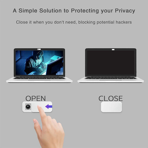 3 StüCk Computer Tablet Kamera Anti-Peeping Daten Schutz Patch Schiebe Abdeckung Webcam Abdeckung Laptop Kamera Abdeckung Schiebe Weiß 2