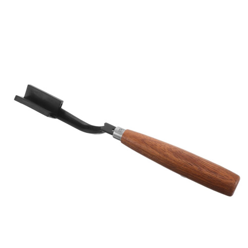VShaped Rubber Tree Tapping Knife with Ergonomic Handle for Fast Bark Removal and Grafting