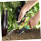 Ergonomic Garden Weeder with Angled Handle, Rustproof Manual Weeding Tool for Cracks and Moss Removal 5