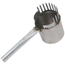 Aluminum Fruit Picker Tool with Long Handle Reach for Easy Tree Harvesting and Smooth Collection