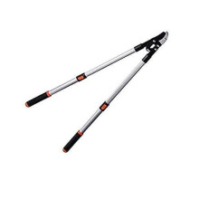 Telescopic Pruning Shears with SK5 Carbon Steel Blade, Extendable Long Reach for Tree and Hedge Trimming