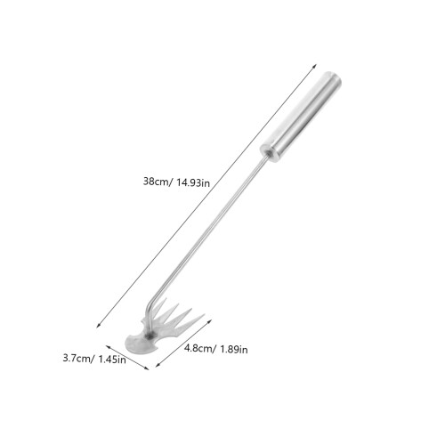 Garden Weeder Tool with Ergonomic Grip, Lightweight Manual Root Lifter for Efficient Garden Weeding 1