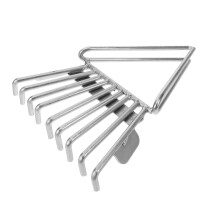Metal Peanut Picker Tool for Farmers, Ergonomic Manual Grip for Fast Harvesting and Easy Cleaning
