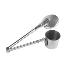 Automatic Stainless Steel Fruit Picker Tool with Clip Lid, Ergonomic Handheld Harvester for Blueberries and Dates