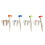 New Upgrade  Tee with Package Set   Internet Celebrity Plastice Tee for  Height Adjusted 1