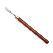 Rodillo de Pintura para Bordes de Cuero, BolíGrafo para TeñIr Bordes Cuero con Manejar de SáNdalo, Herramienta Artesanal Cuero para Bricolaje con
