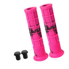 Antislip Bicycles Handlebars Grip Bikes Handle Locking-Pink