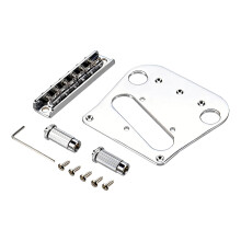 Bridge Plate Assembly 6 Saddles Bridge and Stabilizer Plate for
