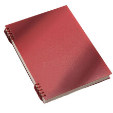 B5 Vintage Aesthetic Notebook with Replaceable Refill and Spiral Ring for Office School A