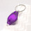 Pack of 100 LED Keychain Flashlight, 395Nm UV Keychain Flashlight, UV Light Flashlight Keychain, 1