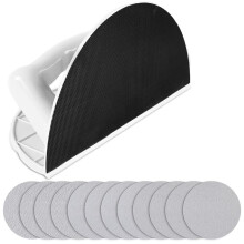 Drywall Corner Sander with 12PCS 9 Inch Sanding Discs, Semi-Circular Hook and Loop Backing for Efficient Sanding
