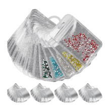 200 PCS Reusable Diamond Painting Beads Storage Bags for Diamond Art Storage, Diamond Painting Beads Storage