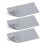 3 Pcs Silicone Heat Press Mat Pad, Double Sided Use, 1/8" X 4" X 8", High Temp Resistance for HTV Projects 1