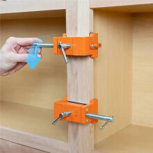 1PC Cabinet Punching Fixing Clip Woodworking Drilling Holding Clip Aluminum Alloy Carpentry Punching Clamp