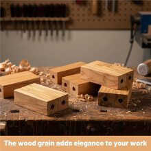 10-Teiliges Stifteherstellungsset, 7 mm Vorgebohrtes Holz, DIY-Stifteherstellungsset zum Drechseln, Drechselwerkzeuge zum Herstellen Von Holzstiften