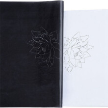 200 Unidades de Papel de TransferêNcia de Carbono 11,5 X 8,3 Polegadas A4 Papel Vegetal Papel de Grafite de Carbono com Caneta de GravaçãO Preta