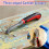 Carbide Scraper with Replacement Blades 1 Inch Three-Edged Steel Blade Ergonomic Paint Scraper Tool Paint Shaver 3