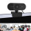 Webcam USB 2.0 HD 1080P com microfone para computadores, PCs e laptops. 1