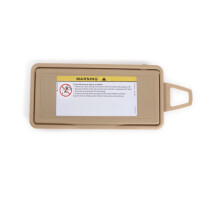 Side For Mercedes-Benz S-Class W221 2006-2013 Left And Right Car Interior Visor Makeup Cosmetic Mirror Cover 2218104117-beige-Left