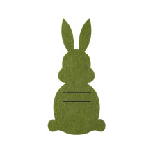 Easter Bunny Felt Napkin Ring - Cute Table Decor For Easter Brunch & Holiday Meals 5-Point Description