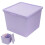 Storage Bin, Large Capacity Foldable Plastic Container for Home Organization, Multipurpose Collapsible Box for Toys Clothes, Stackable 1
