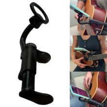 Adjustable Magnetic Guitar Phone Holder with Clip Magnetic Musical Instrument Phone Stand Non-Slip Easy to Install