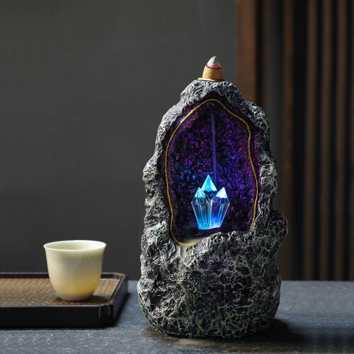 Decorative Censer Resin Craft Burner Assorted Color 1Pc