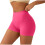 Women's High Waisted Biker Shorts - Soft Spandex Workout 1