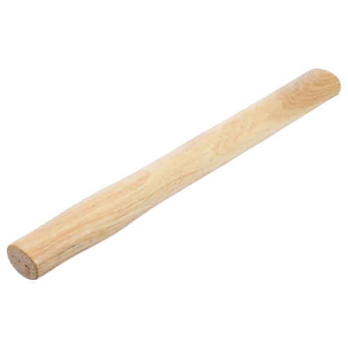Cabo de madeira para martelo, cor cáqui, empunhadura confortável, material durável, comprimento ideal de 47 cm (18,5 polegadas).
