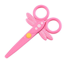 Children's Plastic Scissors, Safe Food-grade for Paper Cutting, Ergonomic Handle & Colorful, Kids' Toy Tool